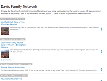 Tablet Screenshot of davis-family-network.blogspot.com