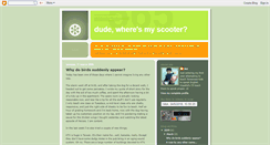 Desktop Screenshot of dudewheresmyscooter.blogspot.com