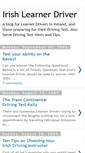 Mobile Screenshot of irishlearnerdriver.blogspot.com