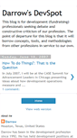 Mobile Screenshot of darrowdevspot.blogspot.com