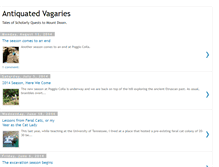 Tablet Screenshot of antiquatedvagaries.blogspot.com