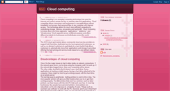 Desktop Screenshot of computerclouding.blogspot.com