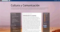 Desktop Screenshot of culturandopalabras.blogspot.com