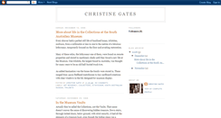 Desktop Screenshot of christinegates.blogspot.com