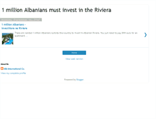 Tablet Screenshot of allalbanians.blogspot.com