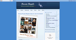 Desktop Screenshot of deccanroyals.blogspot.com