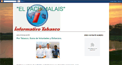 Desktop Screenshot of informativotabasco.blogspot.com