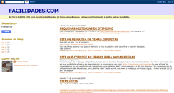 Desktop Screenshot of facilidadesonline.blogspot.com