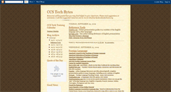 Desktop Screenshot of ccstechbytes.blogspot.com