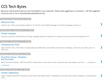 Tablet Screenshot of ccstechbytes.blogspot.com