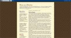Desktop Screenshot of momonamissionblog.blogspot.com