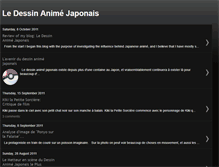 Tablet Screenshot of dessinanimejaponais.blogspot.com