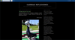 Desktop Screenshot of cuerdasreflexiones.blogspot.com