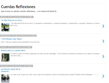 Tablet Screenshot of cuerdasreflexiones.blogspot.com