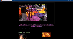 Desktop Screenshot of firefliesartproject.blogspot.com