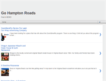 Tablet Screenshot of gohamptonroads.blogspot.com