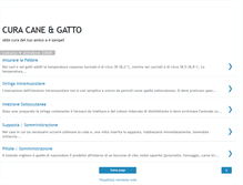 Tablet Screenshot of cura-cane-gatto.blogspot.com