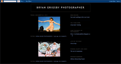 Desktop Screenshot of bryangrigsbyphotographer.blogspot.com