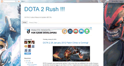 Desktop Screenshot of dota2-rush.blogspot.com