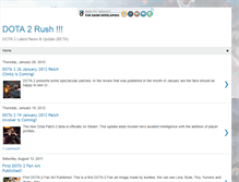 Tablet Screenshot of dota2-rush.blogspot.com