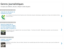 Tablet Screenshot of genres-journalistiques.blogspot.com