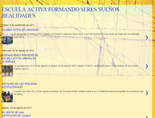 Tablet Screenshot of escuelactivaurcaldas.blogspot.com