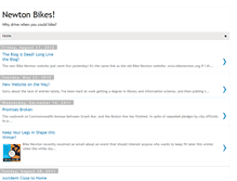 Tablet Screenshot of bikenewton.blogspot.com
