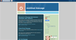 Desktop Screenshot of montreal-massage.blogspot.com