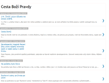 Tablet Screenshot of cestapravdy.blogspot.com