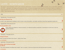 Tablet Screenshot of lesteseminarios.blogspot.com