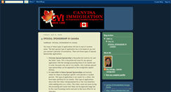 Desktop Screenshot of canvisa.blogspot.com