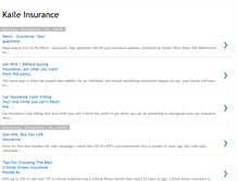 Tablet Screenshot of kaileinsurance.blogspot.com