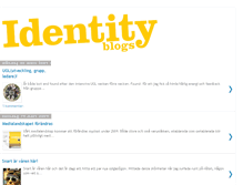 Tablet Screenshot of identityblogs.blogspot.com