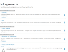 Tablet Screenshot of kolongrumahza.blogspot.com