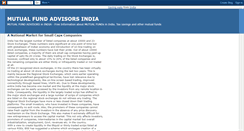 Desktop Screenshot of mutualfundadvisors.blogspot.com