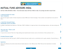 Tablet Screenshot of mutualfundadvisors.blogspot.com