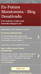 Mobile Screenshot of futuramaratonista.blogspot.com