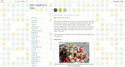 Desktop Screenshot of oneveggieatatime.blogspot.com