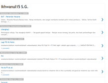 Tablet Screenshot of ikhwanul15sg.blogspot.com