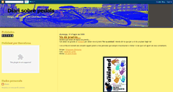 Desktop Screenshot of diarisobrepedals.blogspot.com