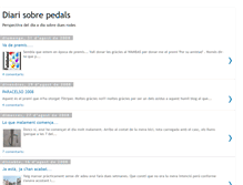 Tablet Screenshot of diarisobrepedals.blogspot.com