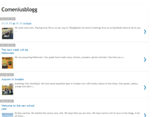 Tablet Screenshot of comeniusblogg.blogspot.com