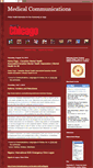 Mobile Screenshot of medicalcommunications.blogspot.com