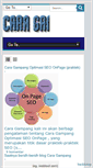 Mobile Screenshot of caragampang21.blogspot.com