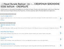 Tablet Screenshot of crespolife.blogspot.com