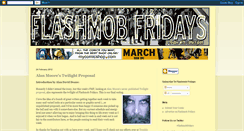 Desktop Screenshot of flashmobfridays.blogspot.com