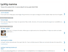 Tablet Screenshot of lyckligastemamman.blogspot.com