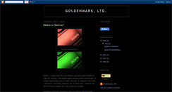 Desktop Screenshot of goldenmarkltd.blogspot.com
