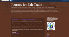 Desktop Screenshot of journeyforfairtrade.blogspot.com