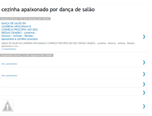 Tablet Screenshot of cezinhadanca.blogspot.com